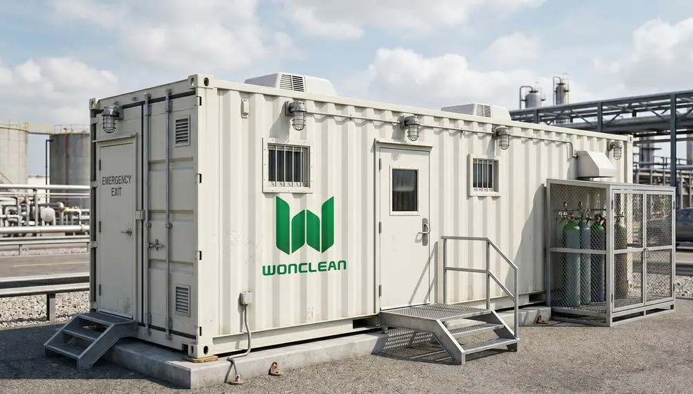 UAE Mobile Containerized Cleanroom Project