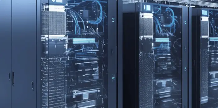 Integrated ceiling system for immersion cooling data center